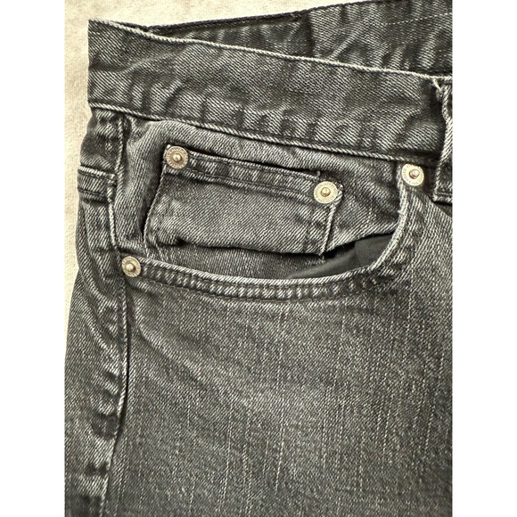 Lauren Ralph Lauren Women's Sz 14 Black‎ Denim Jeans Classic Bootcut Wide Bottom - Picture 6 of 16